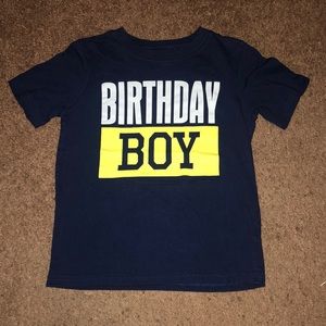 Carter’s Size 6 Birthday Shirt